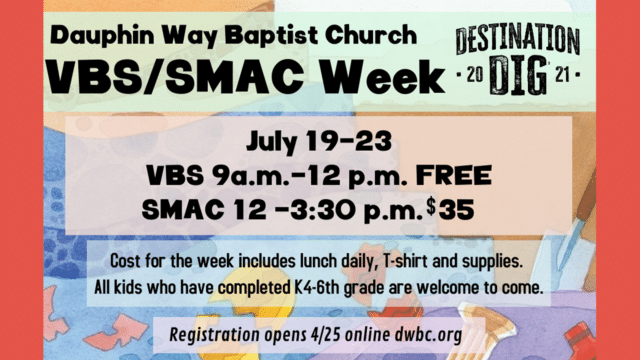 Smac Camp Dauphin Way Baptist Church